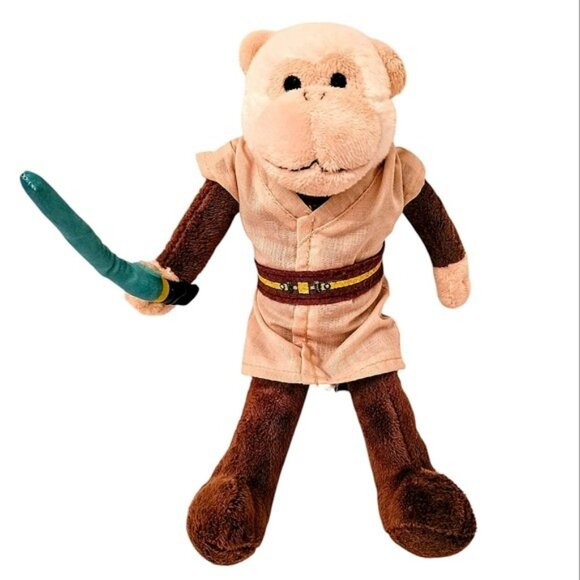 Rare Star Wars Jedi Rally Monkey Stuffed Toy Animal MLB Los Angeles Angels Obi - Picture 1 of 14
